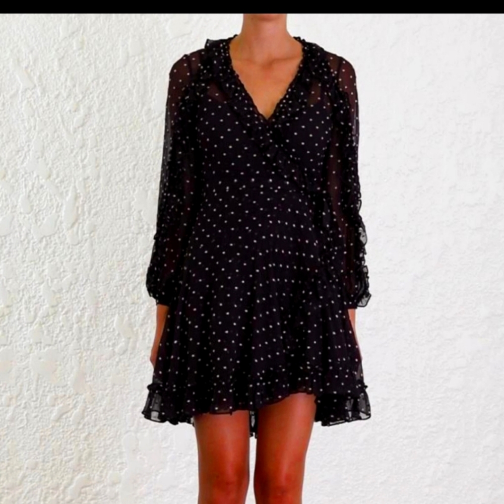 Zimmermann polka dots dress AU size 1